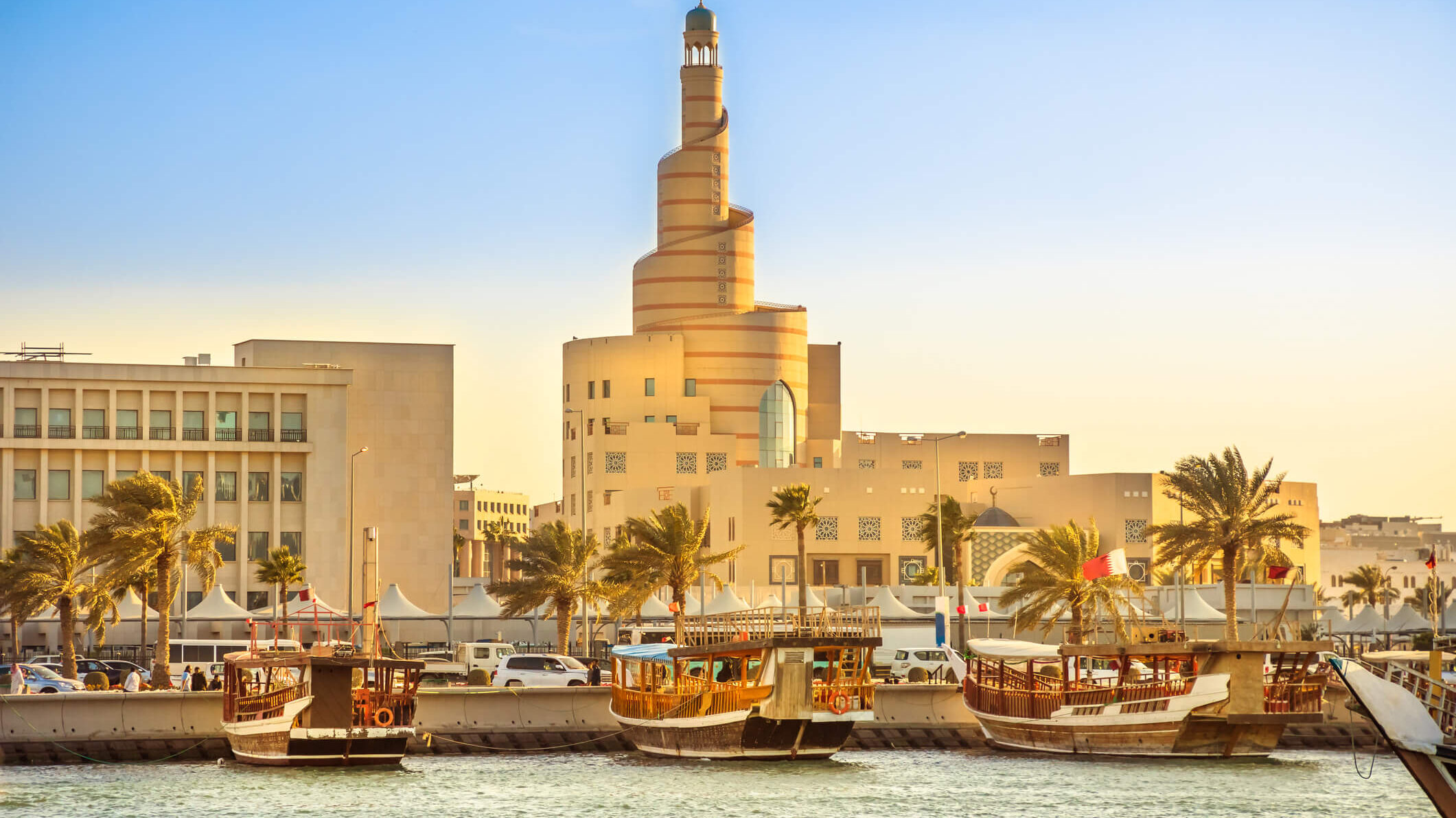 Doha Bay Qatar Easter holiday