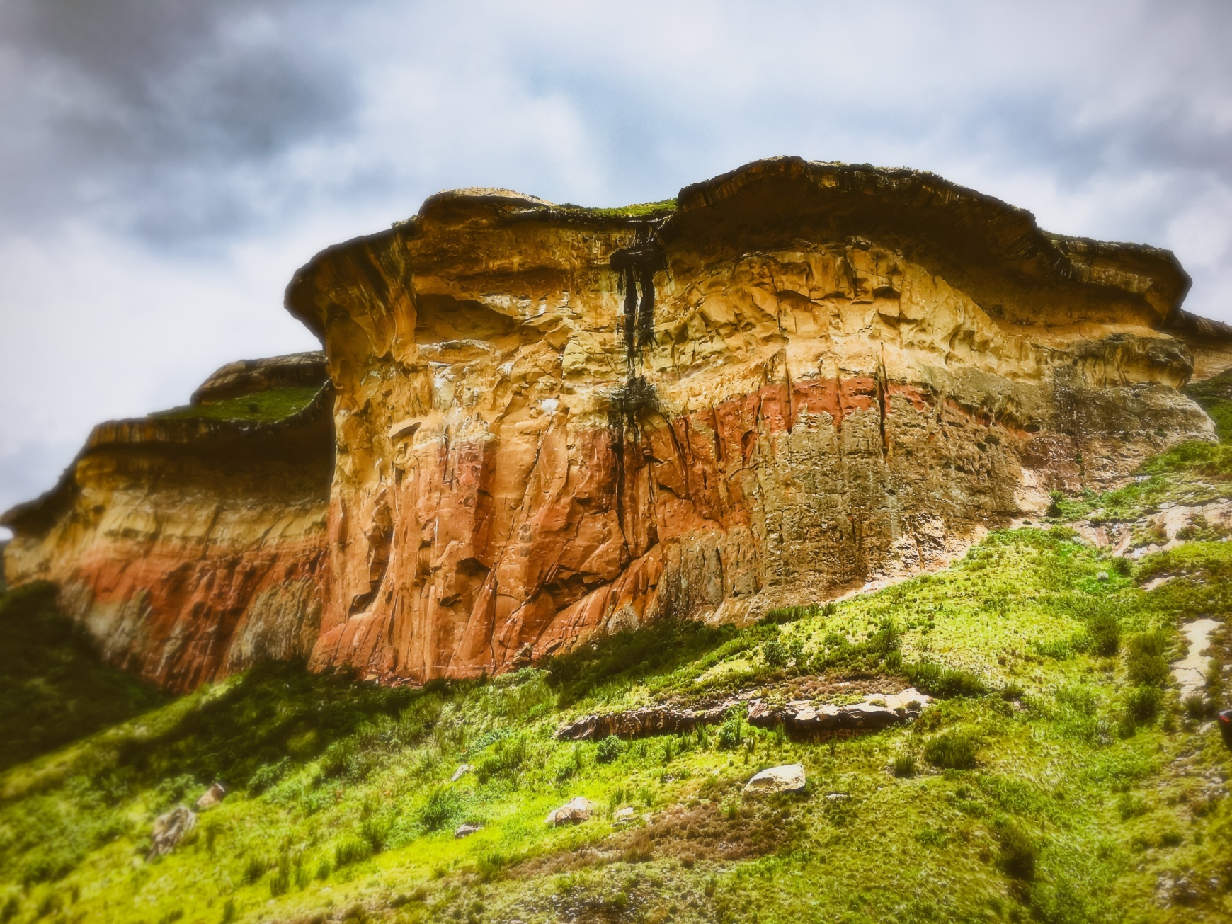 Golden Gate Highlands National Park a best national park in South Africa