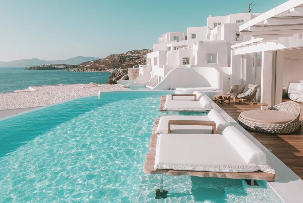 Cavo Tagoo Mykonos outside