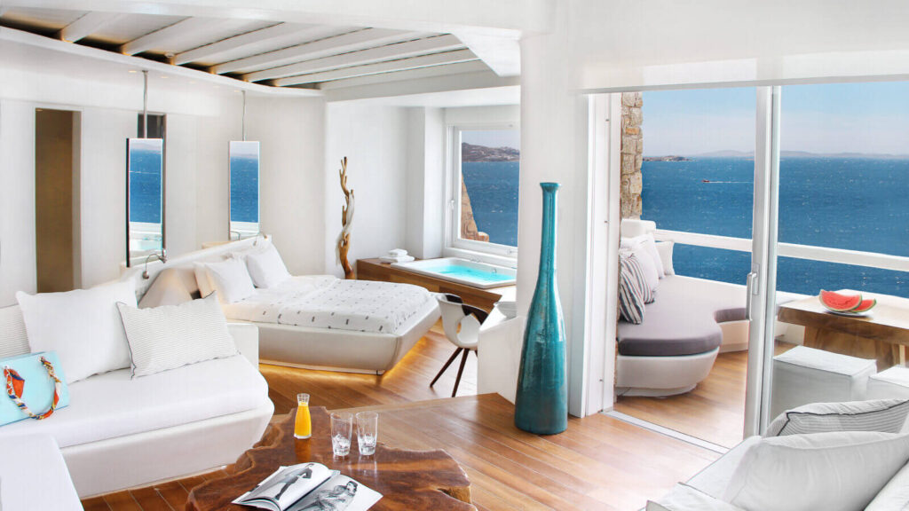 Honeymoon suite with pool