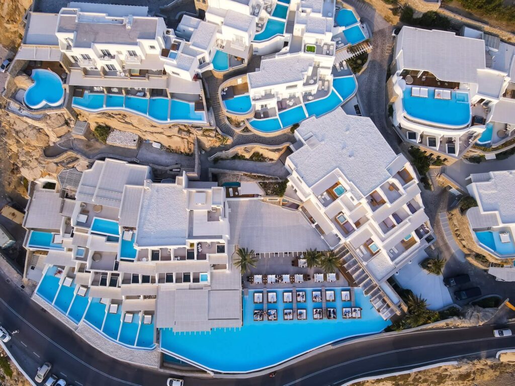 Cavo Tagoo Mykonos outside