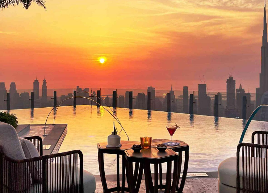 Privilege a best infinity pool in Dubai