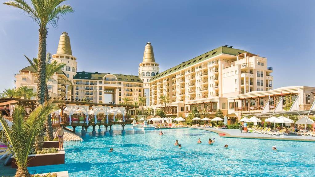 Delphin Diva Premiere Hotel and outdoor pool