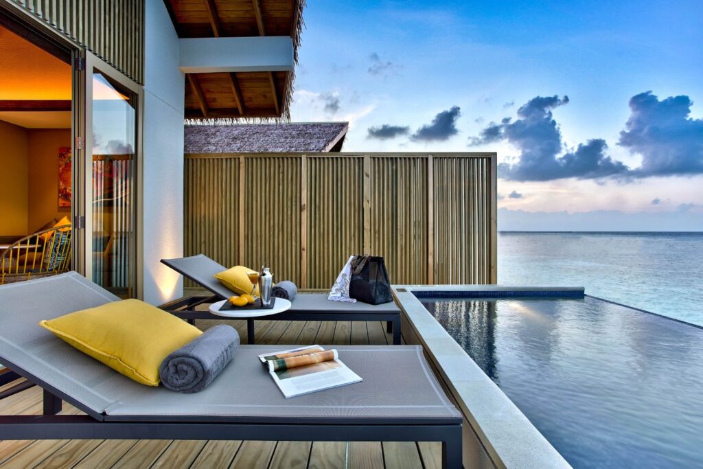 Platinum Overwater Pool Villa Hard Rock Maldives Hotel