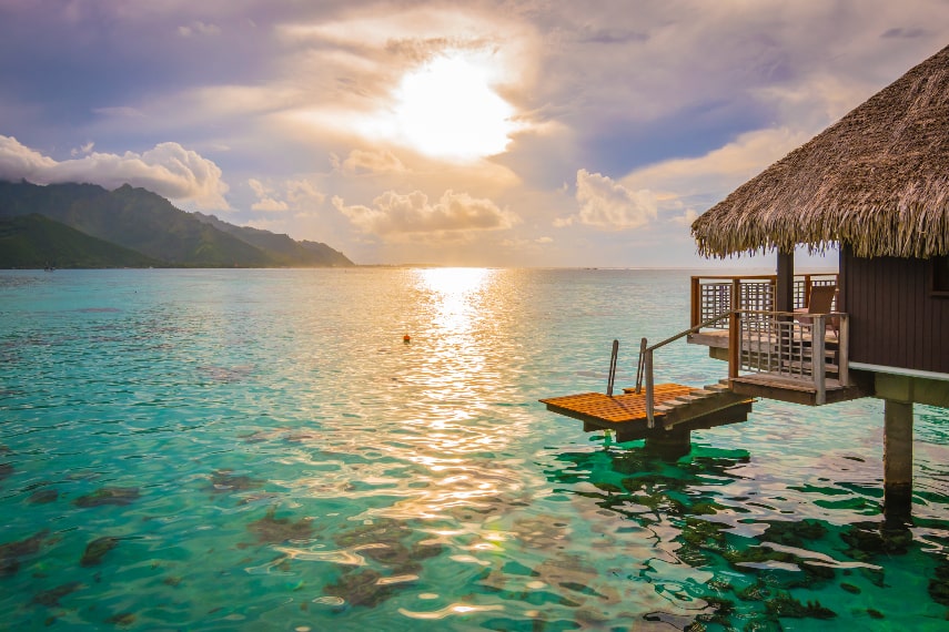Visit Bora Bora in April