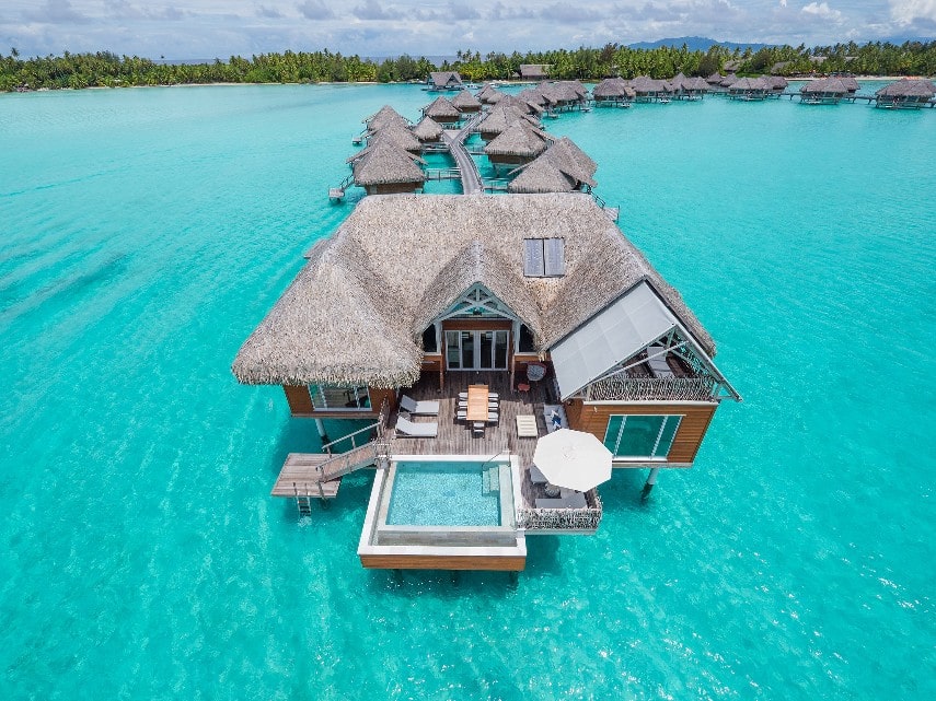 InterContinental Bora Bora Resort Thalasso Spa a best overwater bungalow in Bora Bora