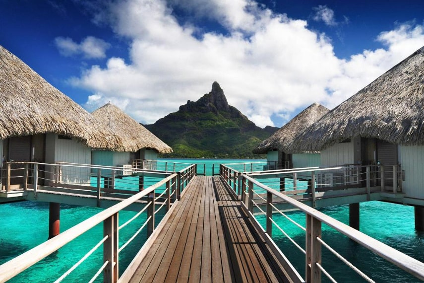 Le Meridien Bora Bora a best overwater bungalow in Bora Bora