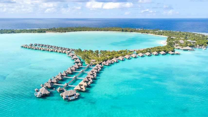 The St. Regis Bora Bora Resort a best hotel in Bora Bora