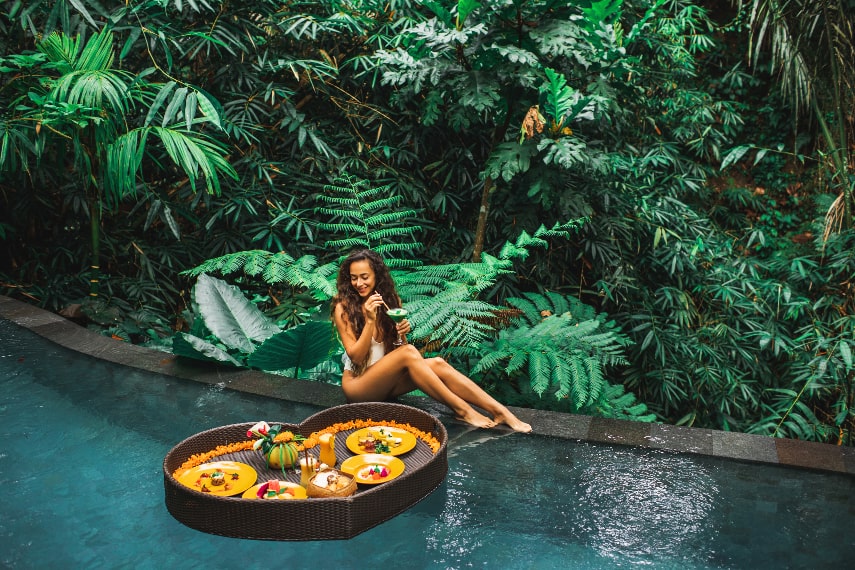 Eat in Bali in December