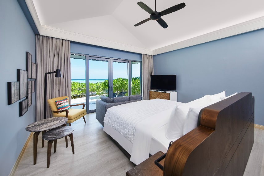 Le Meridien Maldives Beach Villa