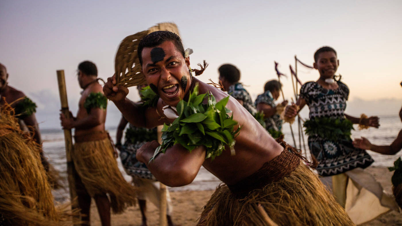 Meke performance, Fiji