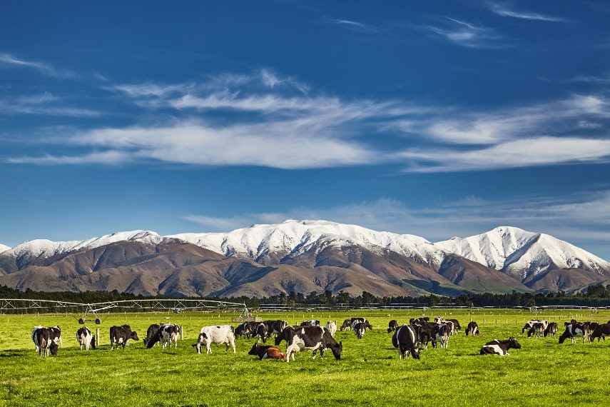 Southern Alps a best holiday destination in December