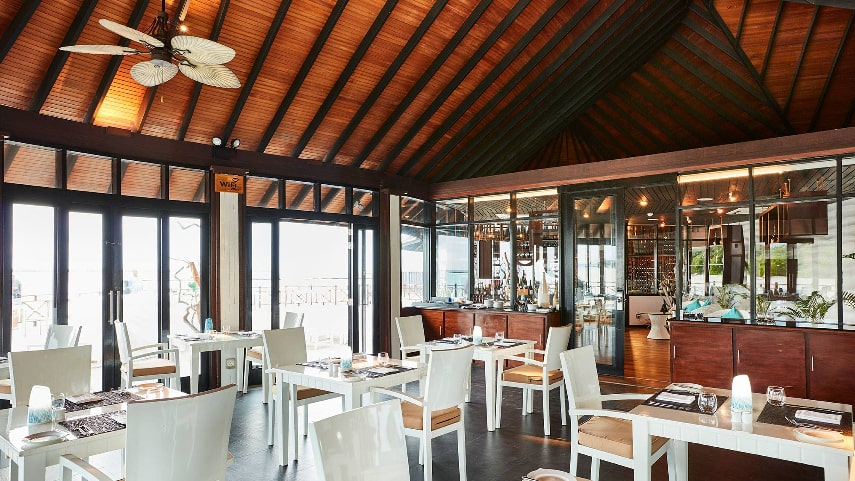 Flavours a best restaurant in Sun Siyam Iru Fushi