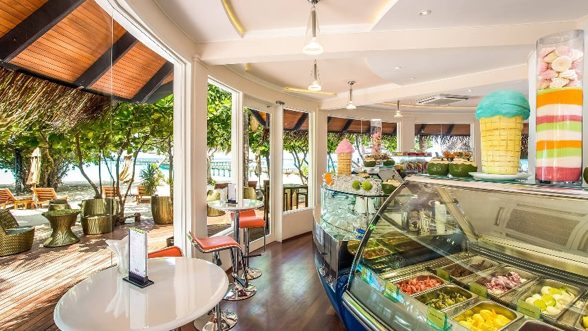 La Cremeria a best restaurant in Sun Siyam Iru Fushi