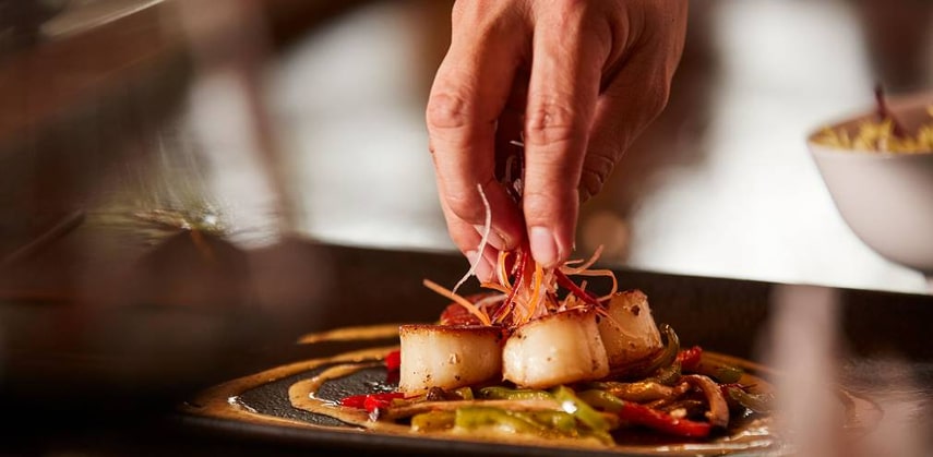 Teppanyaki a best restaurant in Sun Siyam Iru Fushi