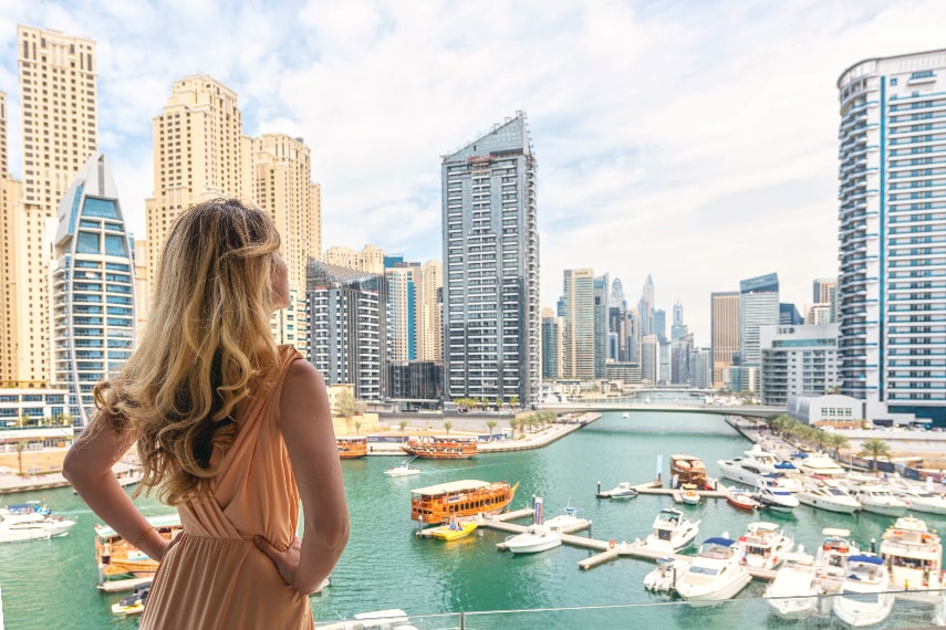 Visit arrival Dubai in January