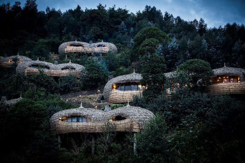 Wilderness Safaris Bisate Lodge a best jungle resort in the world