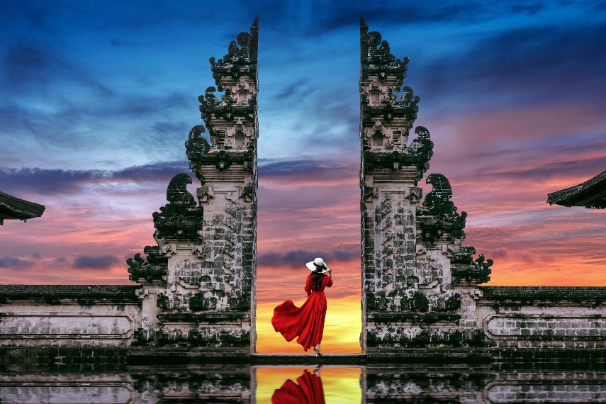 Visit Bali in February