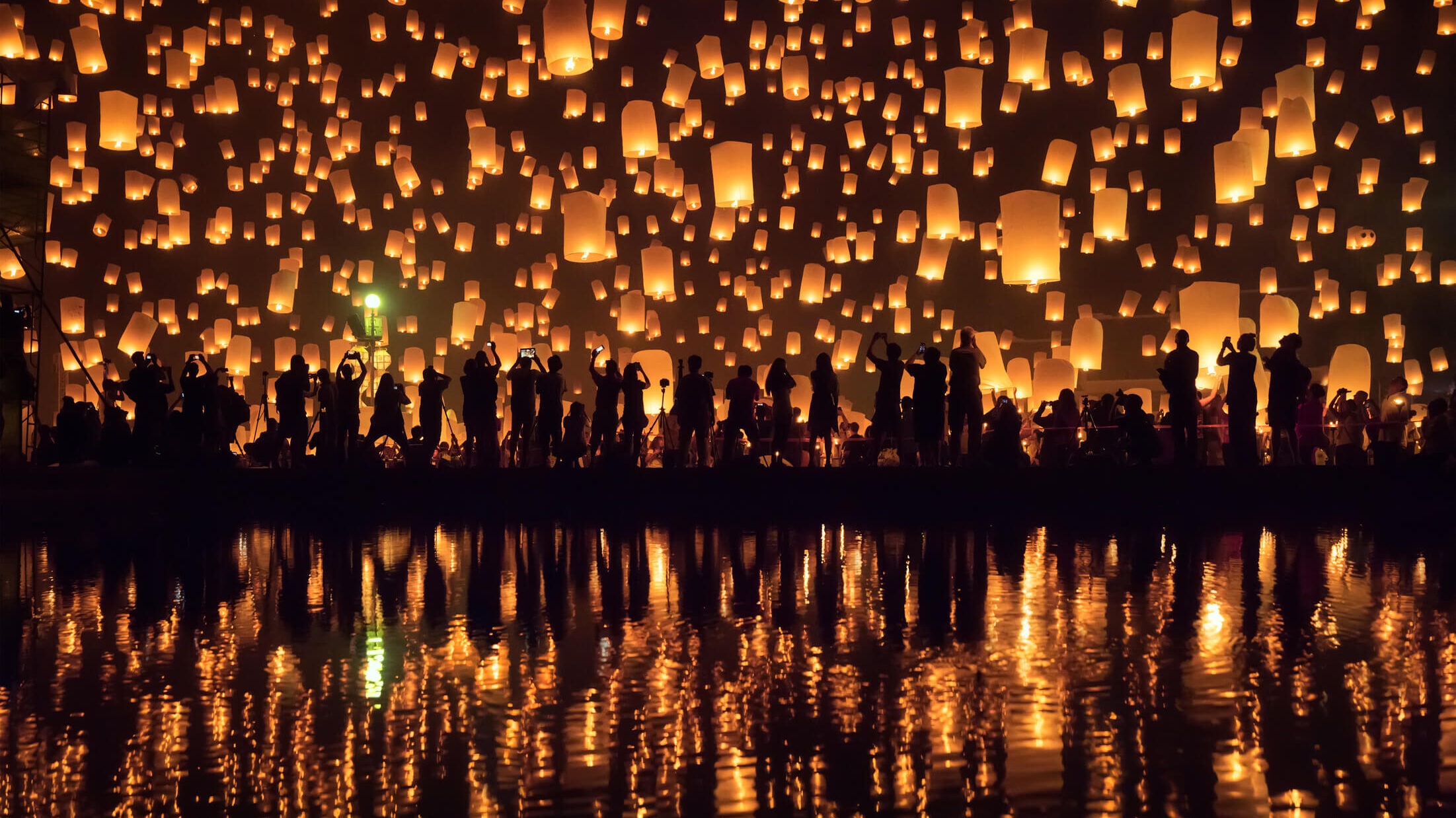 Yi Peng festival Chiang Mai, Thailand