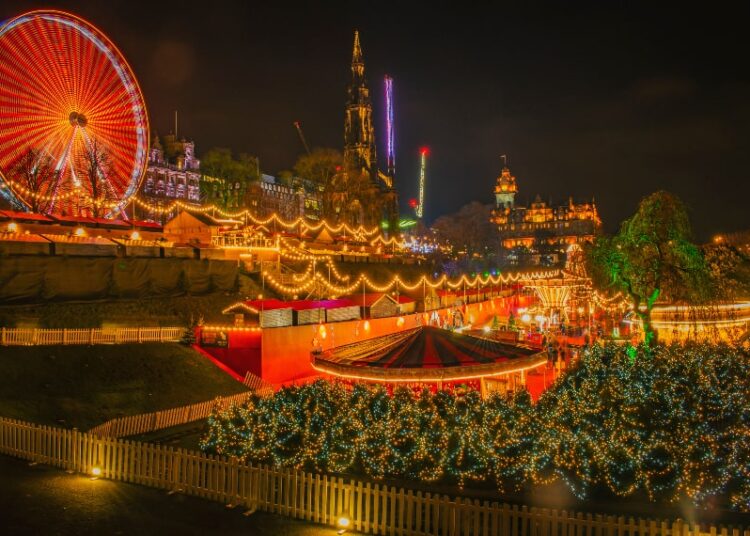 Edinburgh, Scotland a best Christmas holiday destination