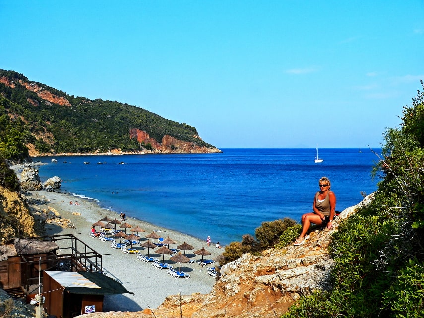 Skopelos a best greek island for families