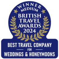 ALT Wins BTA Gold Award for Best Travel Company for Weddings & Honeymoons category