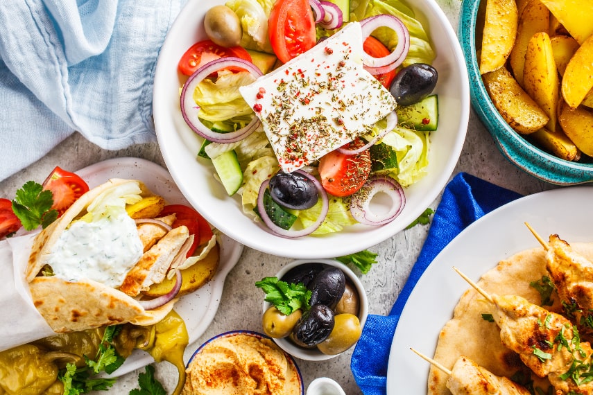 Best Greece foods to eat in April