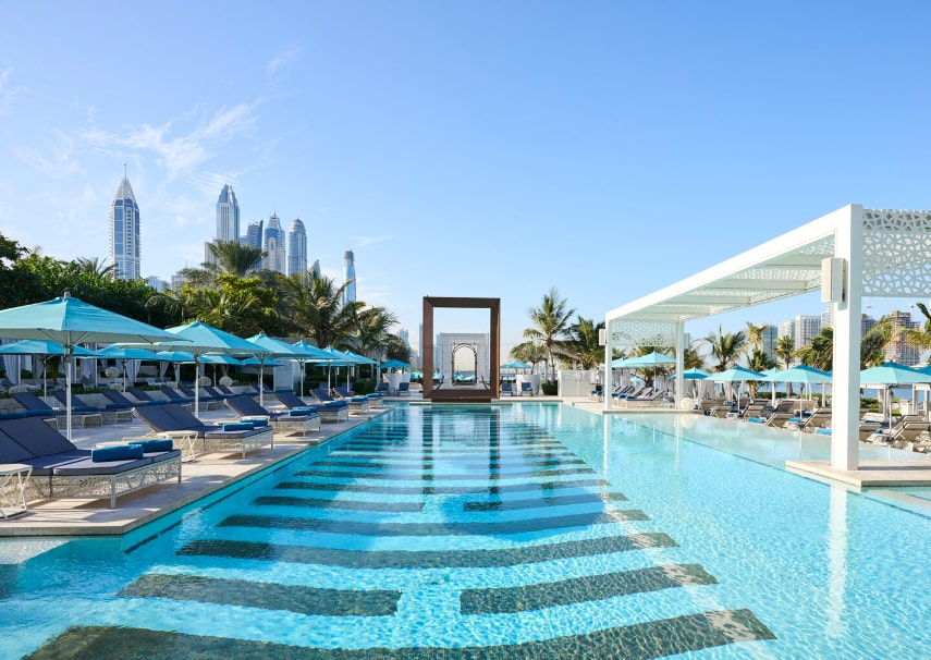 DRIFT Beach a best beach club in Dubai