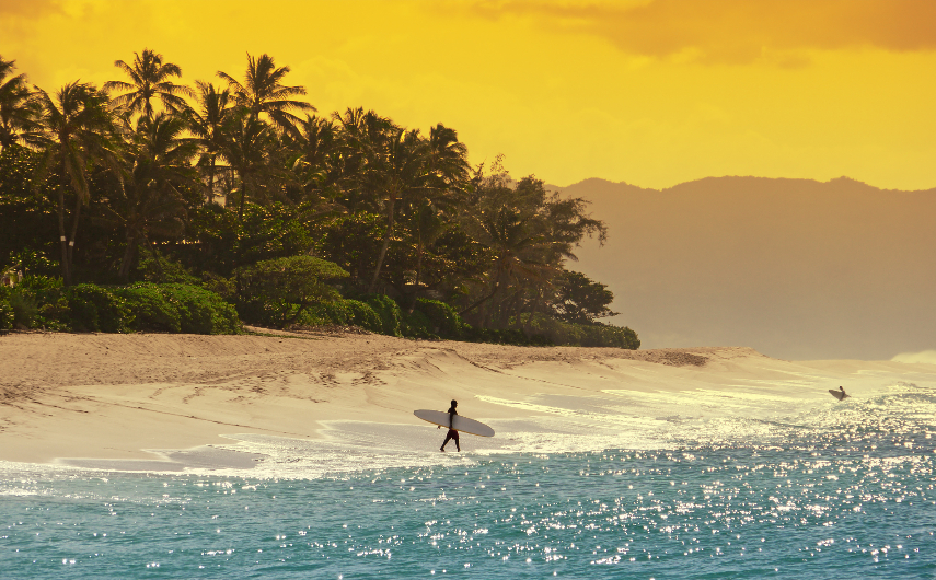 Hawaii a best beach destination