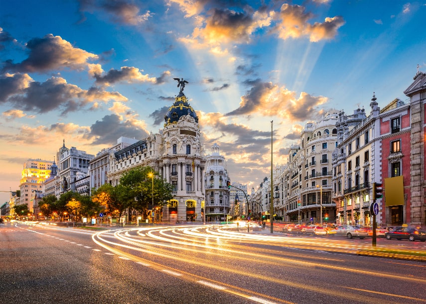 Visitor Arrivals in Spain in March