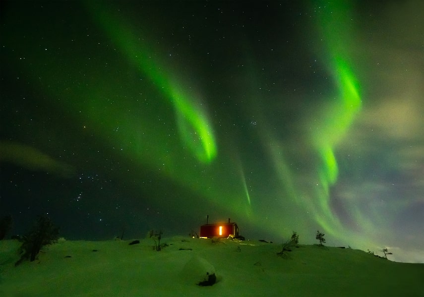 Murmansk, Russia a best place to see northern lights