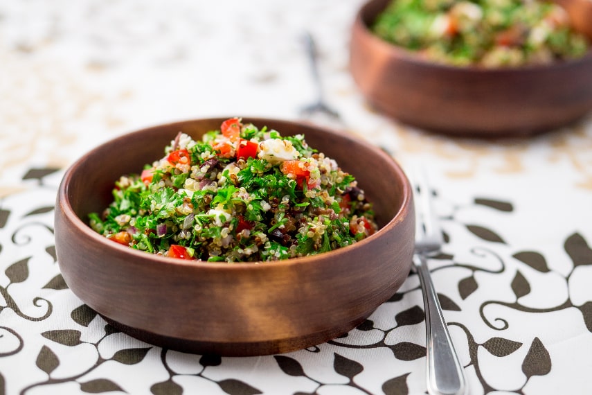 Tabbouleh a best food to eat in Ras Al Khaimah