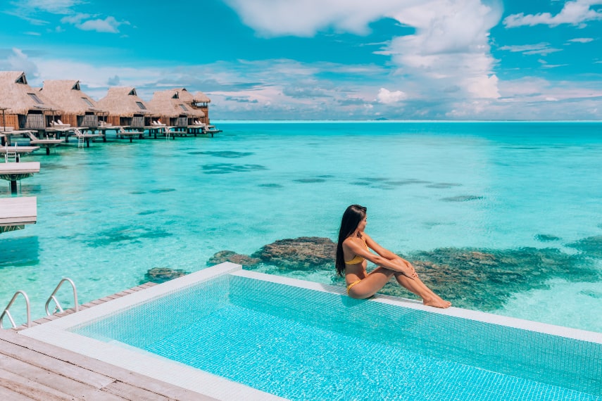 Visit Maldives in February