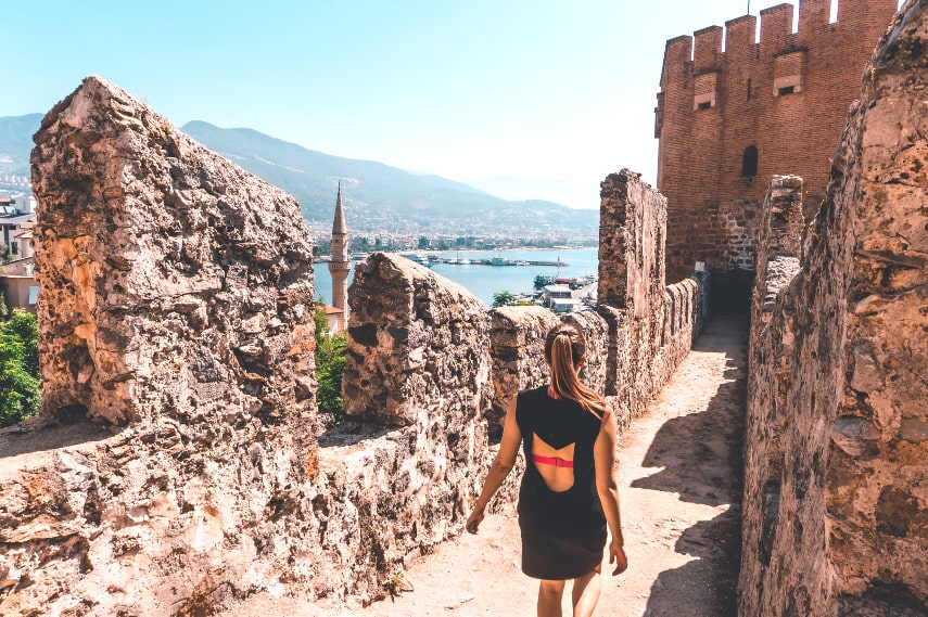 Alanya a best warmest destination in July