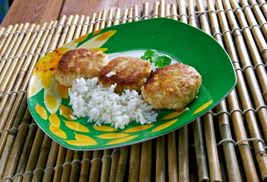 Fish cake in Barbados
