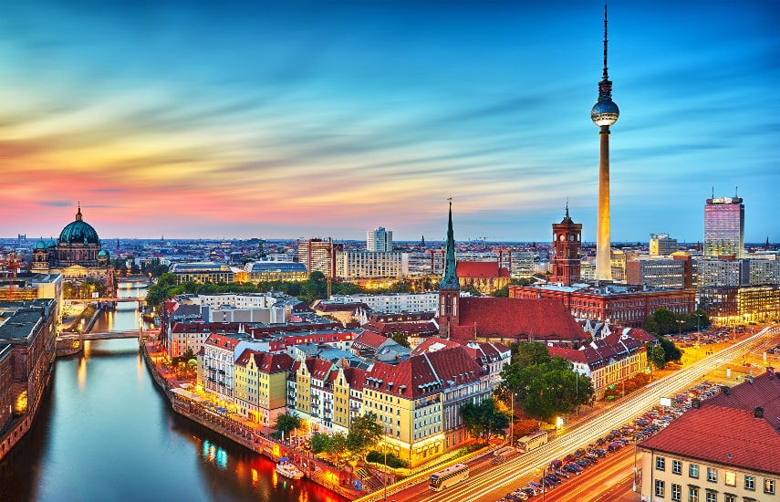Berlin, Germany a warm place to visit in August