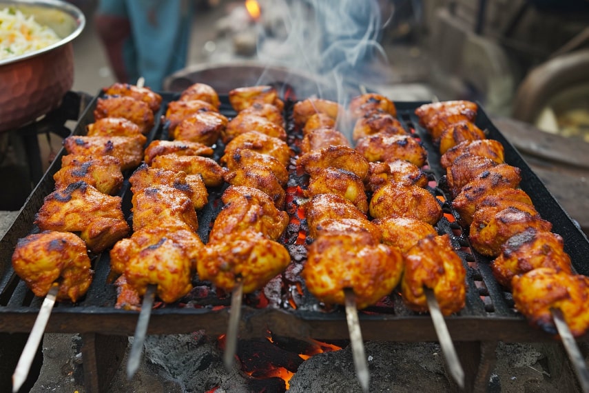 Go on a trip to taste different foods in old elhi.