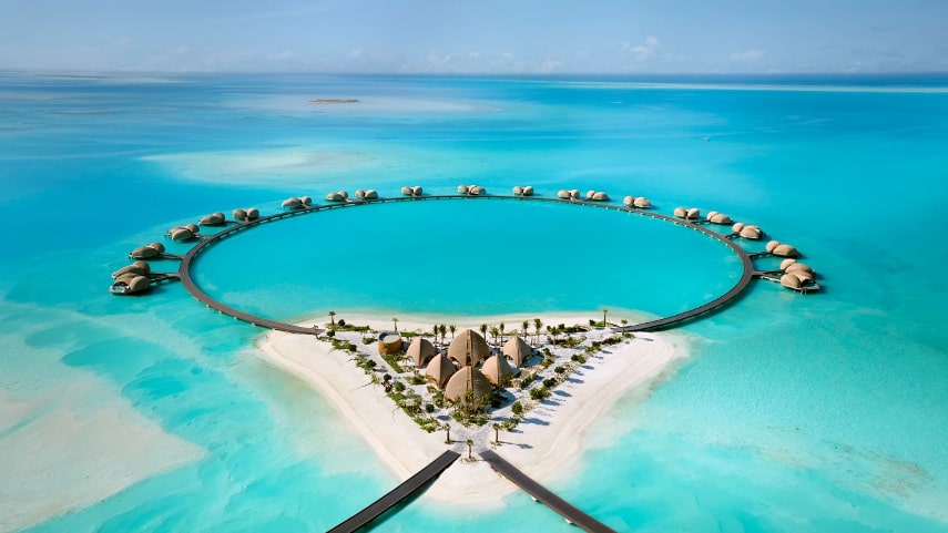 Nujuma, A Ritz-Carlton Reserve a best place to stay in the Red Sea