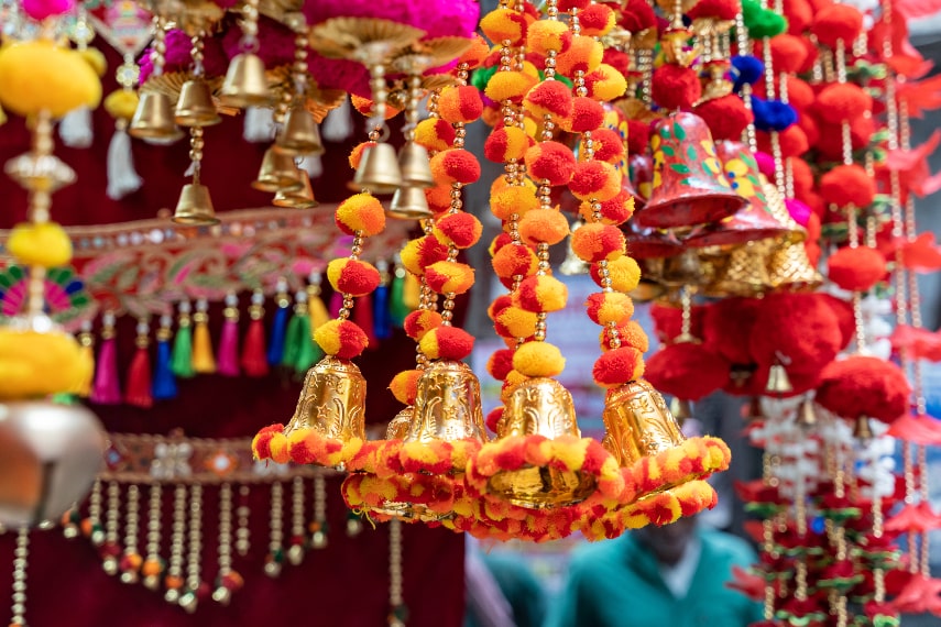 Shopping at Markets of Delhi