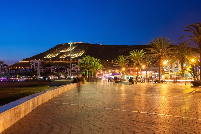 Agadir, Morocco a top warmest destination to visit in August