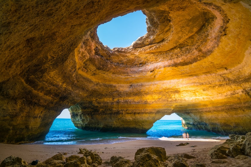 Algarve a warm place to visit in August