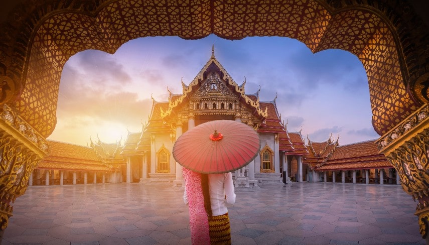Bangkok, Thailand a warmest place to visit in November
