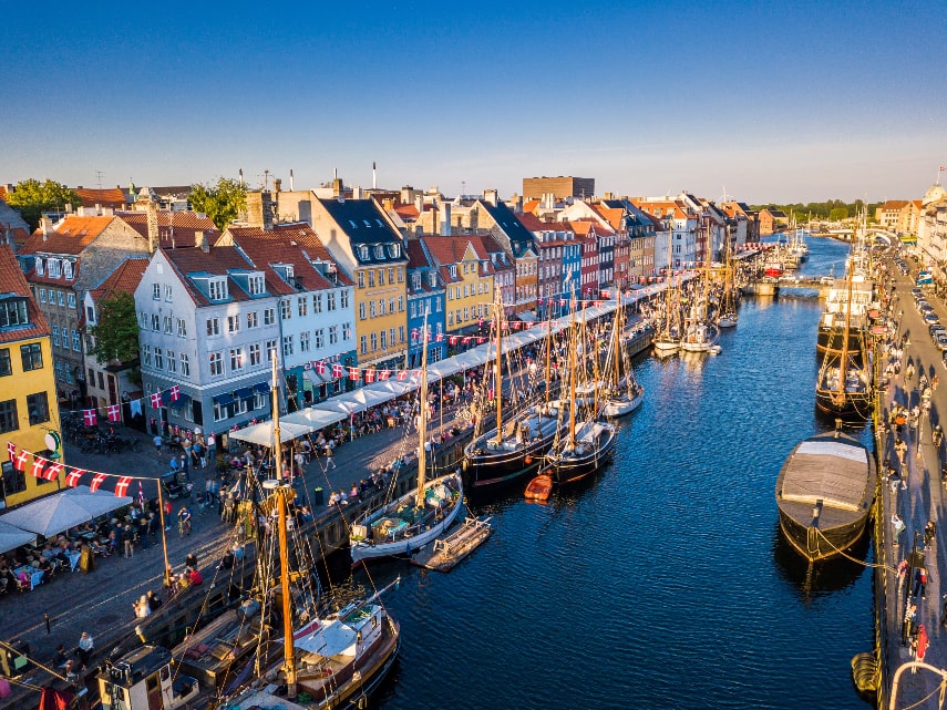Copenhagen a warmest place in July in Europe