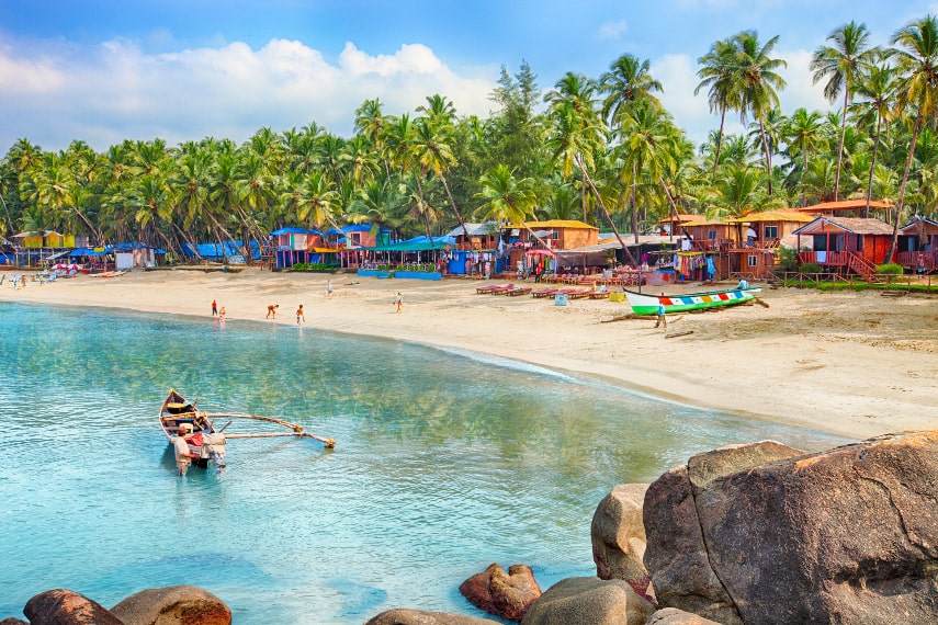 Goa, India a warmest place to visit in November