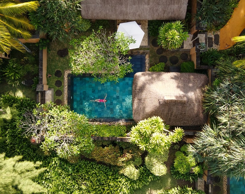 The Oberoi beach resort design concept