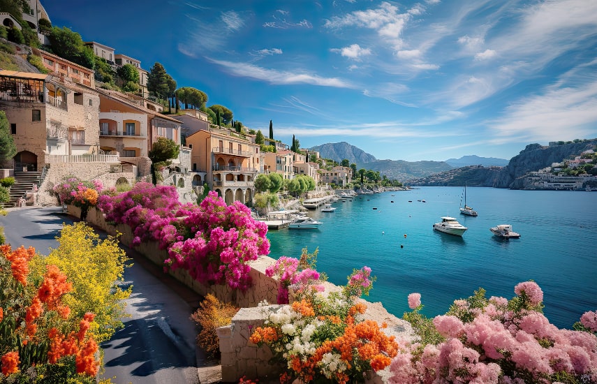 French Riviera a perfect holiday destination in July