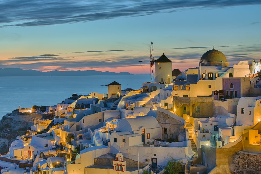 Santorini Weather in October
