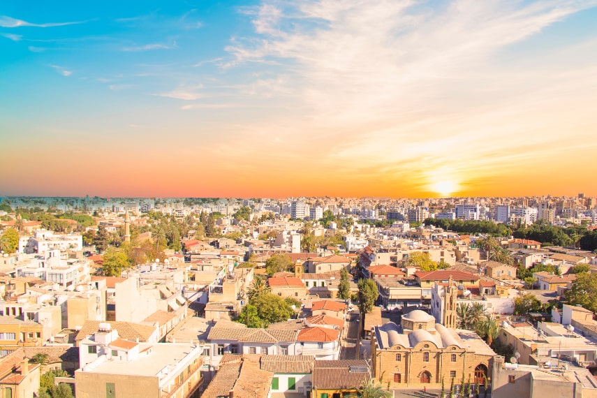Nicosia a warm destination in november in Europe