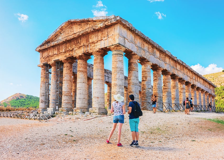 Sicily a warm destination in november in Europe