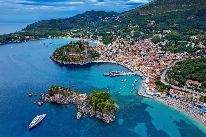 Parga stunning beaches